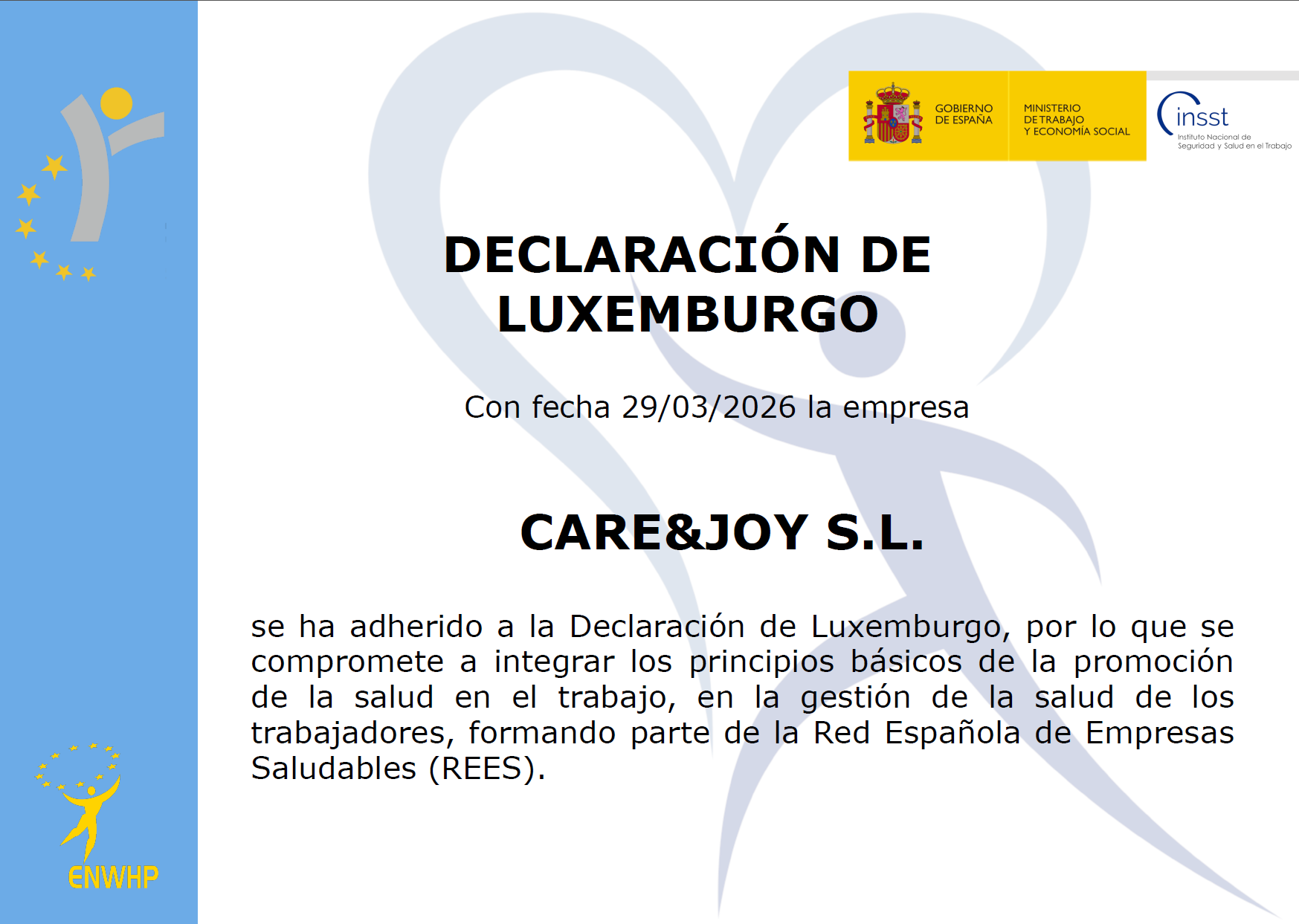 Declaración Luxemburgo